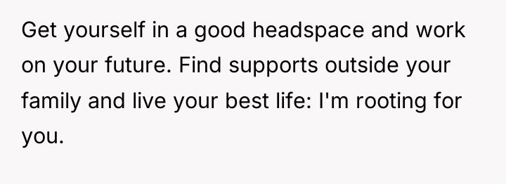 Get yourself in a good headspace and work on your...