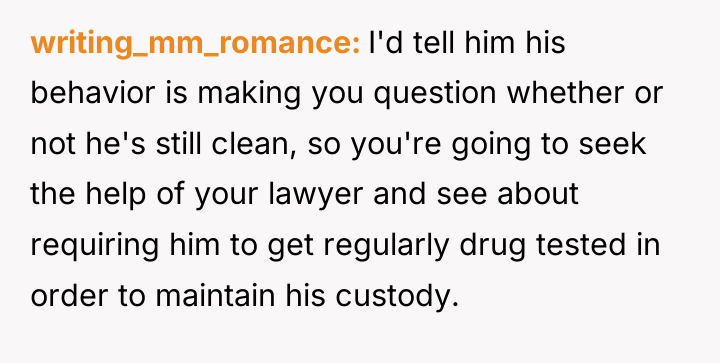 writing_mm_romance I'd tell him his behavior is making you question...
