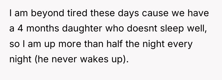 I am beyond tired these days cause we have a...