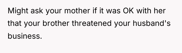 Might ask your mother if it was OK with her...
