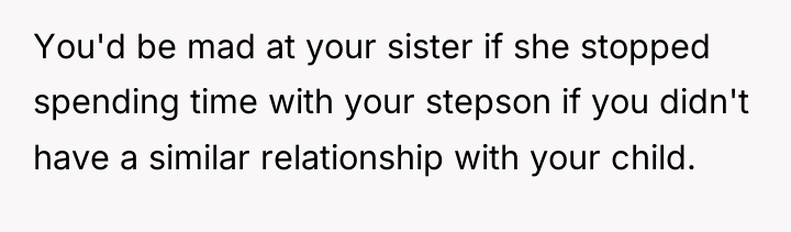 You'd be mad at your sister if she stopped spending...