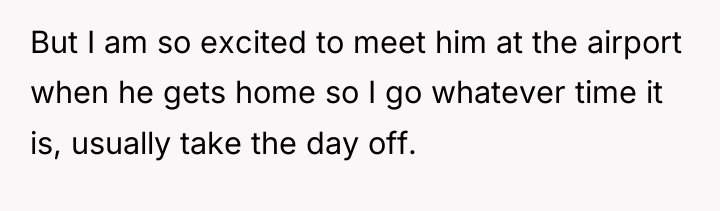 But I am so excited to meet him at the...