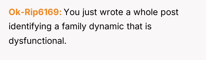 Ok-Rip6169 You just wrote a whole post identifying a family...