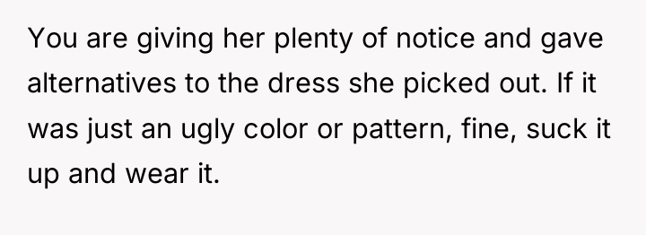 You are giving her plenty of notice and gave alternatives...