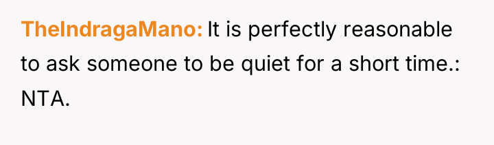 TheIndragaMano It is perfectly reasonable to ask someone to be...