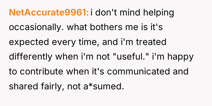NetAccurate9961 i don't mind helping occasionally. what bothers me is...