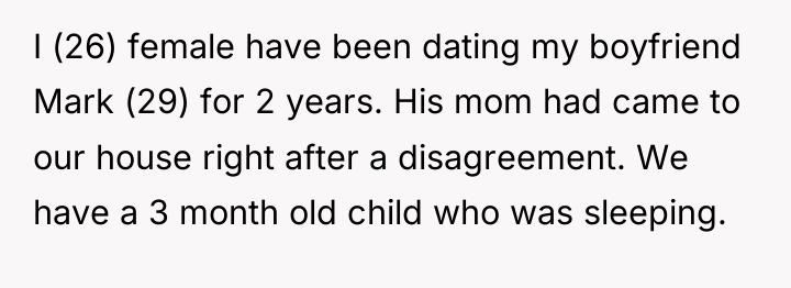I (26) female have been dating my boyfriend Mark (29)...