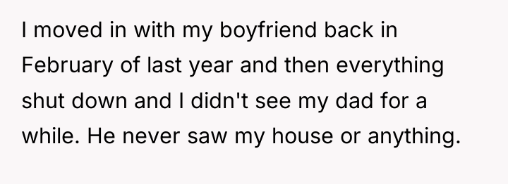 I moved in with my boyfriend back in February of...