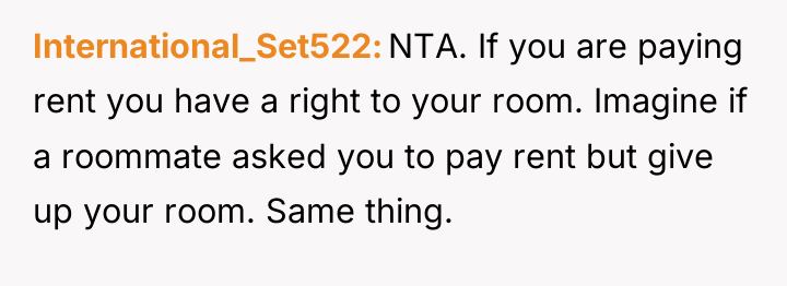 International_Set522 NTA. If you are paying rent you have a...