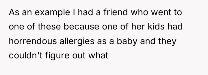 As an example I had a friend who went to...