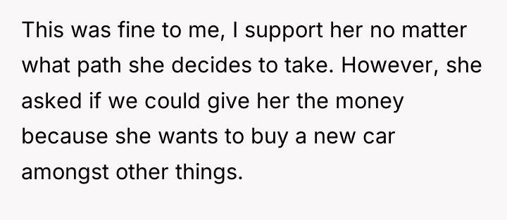 This was fine to me, I support her no matter...