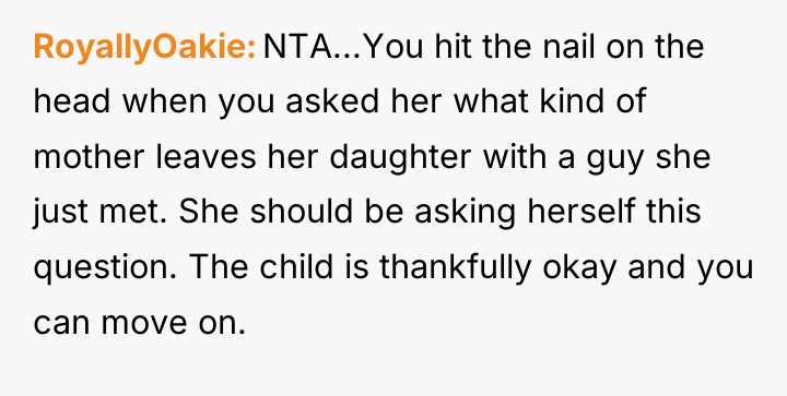 RoyallyOakie NTA...You hit the nail on the head when you...