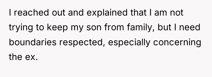 I reached out and explained that I am not trying...