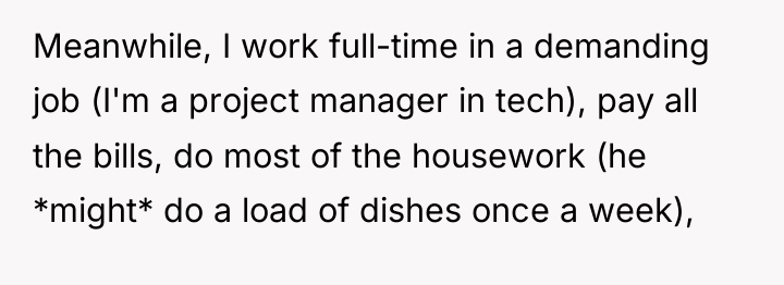 Meanwhile, I work full-time in a demanding job (I'm a...