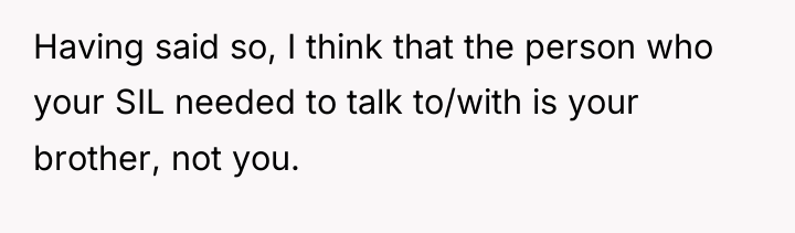 Having said so, I think that the person who your...