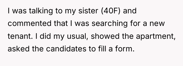 I was talking to my sister (40F) and commented that...