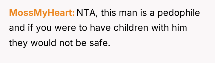 MossMyHeart NTA, this man is a pedophile and if you...