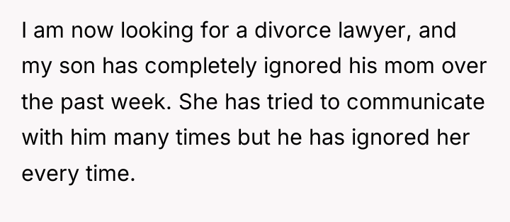 I am now looking for a divorce lawyer, and my...