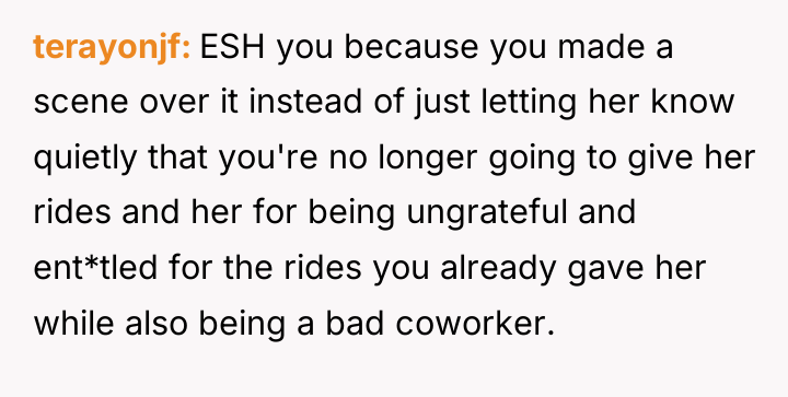 terayonjf ESH you because you made a scene over it...