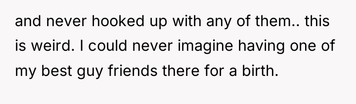 and never hooked up with any of them.. this is...