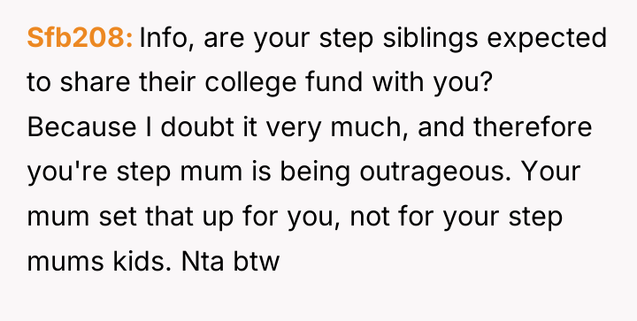 Sfb208 Info, are your step siblings expected to share their...