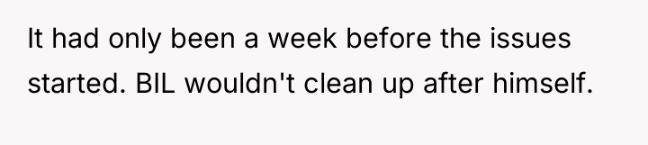 It had only been a week before the issues started....