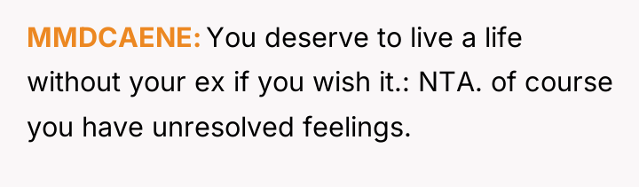 MMDCAENE You deserve to live a life without your ex...