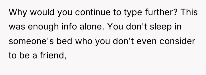 Why would you continue to type further? This was enough...