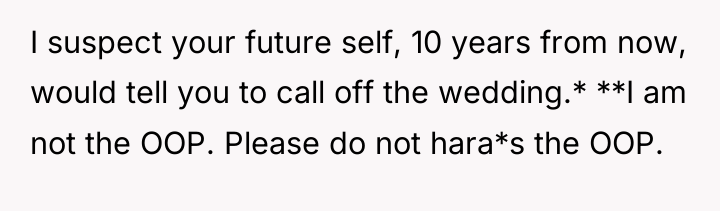 I suspect your future self, 10 years from now, would...