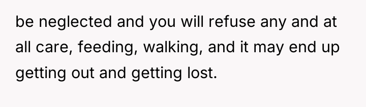 be neglected and you will refuse any and at all...