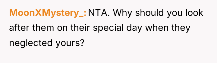MoonXMystery_ NTA. Why should you look after them on their...