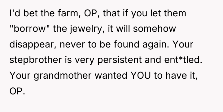 I'd bet the farm, OP, that if you let them...