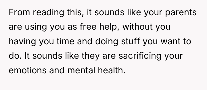 From reading this, it sounds like your parents are using...