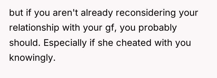 but if you aren't already reconsidering your relationship with your...