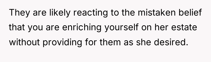 They are likely reacting to the mistaken belief that you...