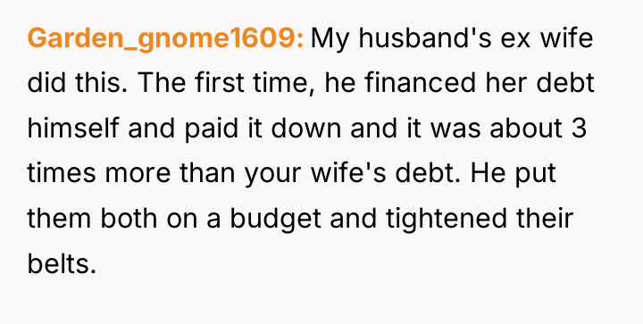 Garden_gnome1609 My husband's ex wife did this. The first time,...