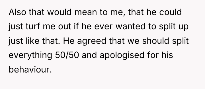 Also that would mean to me, that he could just...