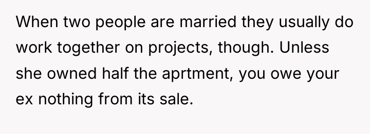 When two people are married they usually do work together...