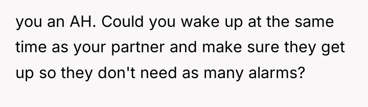 you an AH. Could you wake up at the same...