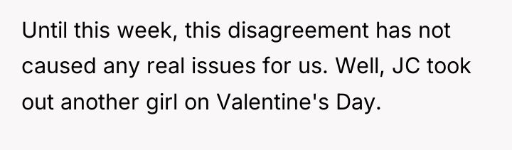Until this week, this disagreement has not caused any real...