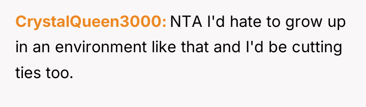 CrystalQueen3000 NTA I'd hate to grow up in an environment...