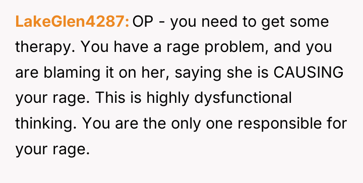 LakeGlen4287 OP - you need to get some therapy. You...
