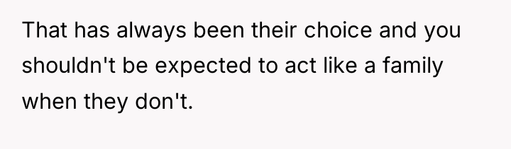 That has always been their choice and you shouldn't be...