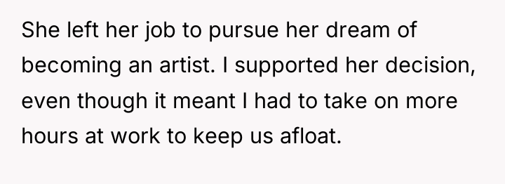 She left her job to pursue her dream of becoming...