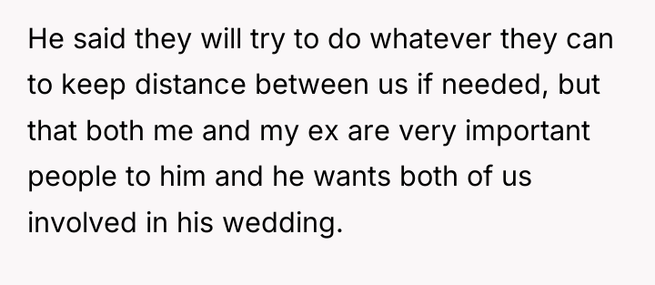 He said they will try to do whatever they can...
