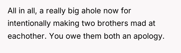 All in all, a really big ahole now for intentionally...