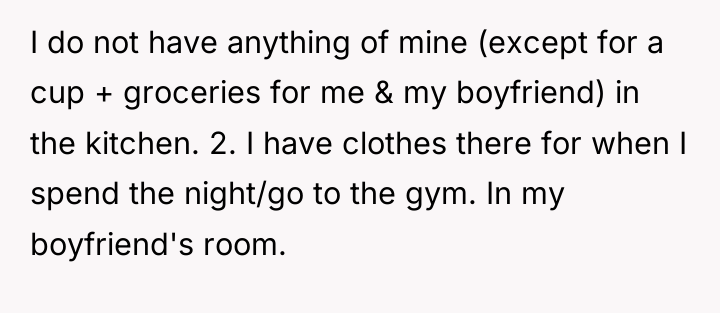 I do not have anything of mine (except for a...