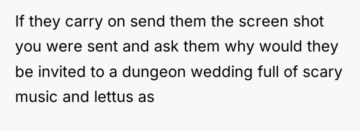If they carry on send them the screen shot you...