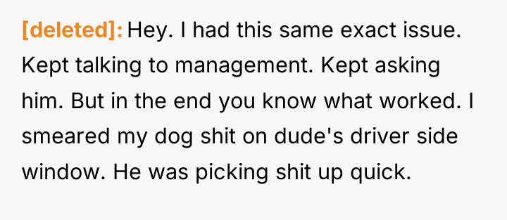 [deleted] Hey. I had this same exact issue. Kept talking...