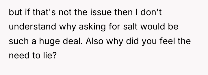 but if that's not the issue then I don't understand...